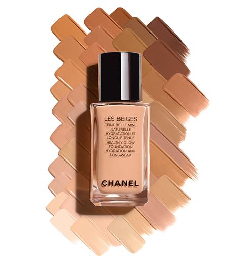 chanel les beiges healthy glow moisturizing foundation|Chanel le blanc fluid foundation.